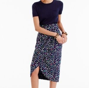 J.Crew, petite 0, tulip skirt, happy cat print